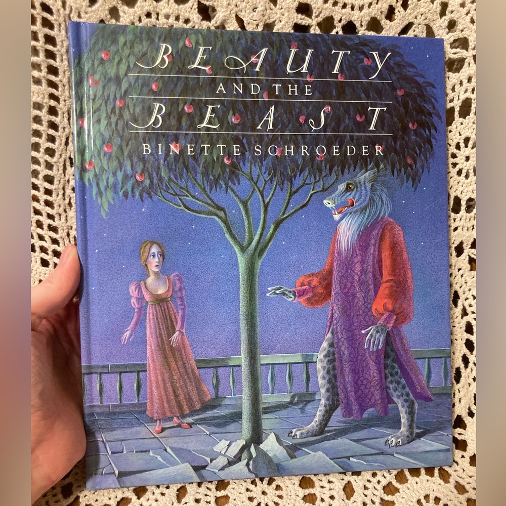 Vintage Beauty and the Beast - Surreal Fantasy Illustrations, 1986